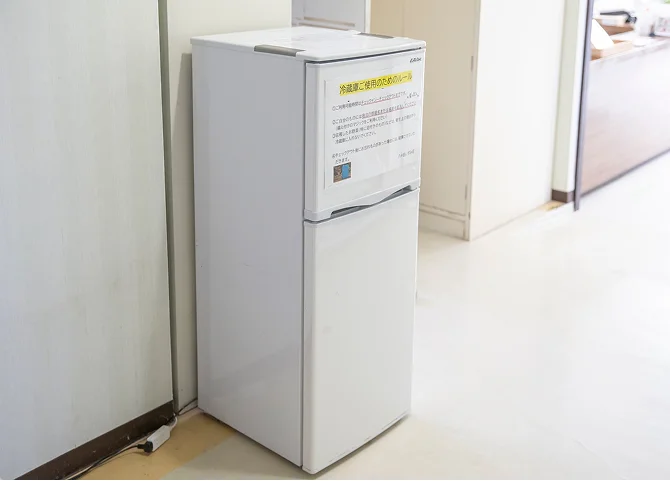 いずみ荘の共用冷蔵庫